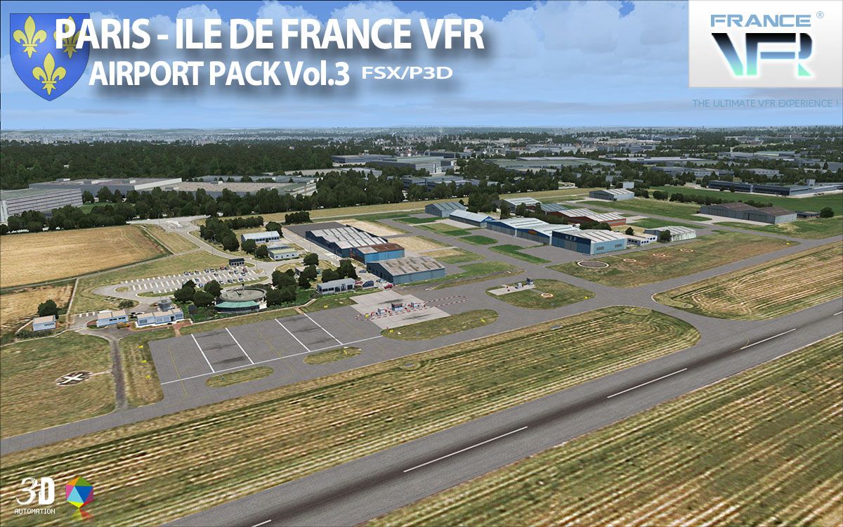 Paris-Ile de France VFR - Airport Pack Vol. 3